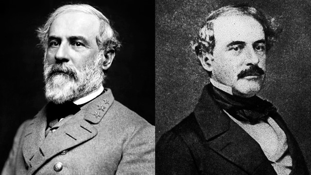 Robert E. Lee: With A Beard And With Just A Mustache