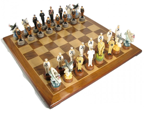 Pearl Harbor Chess Set
