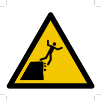 Warning; Unstable Cliff Edge