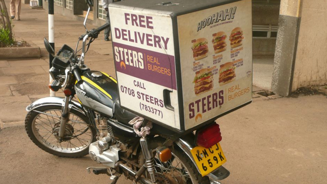 Steers Motorcycle Delivery