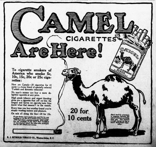 Camel Cigarettes Are Here!