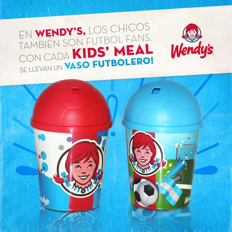 Wendy's football fans