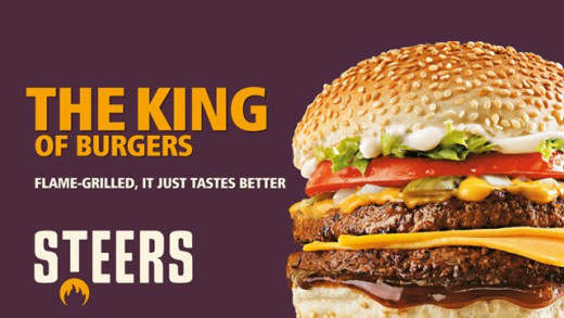 Steers Burger Ad