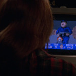 Angela Bennett plays Wolfenstein 3D in The Net