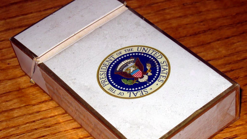 Cigarettes on Air Force One